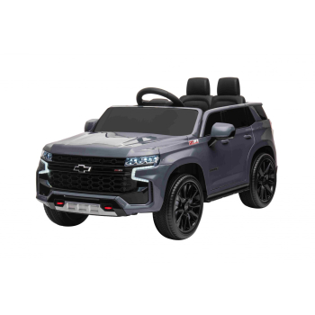 Chevrolet Tahoe Elektryczne Autko dla dzieci Szary + Pilot + EVA + Radio MP3 + LED